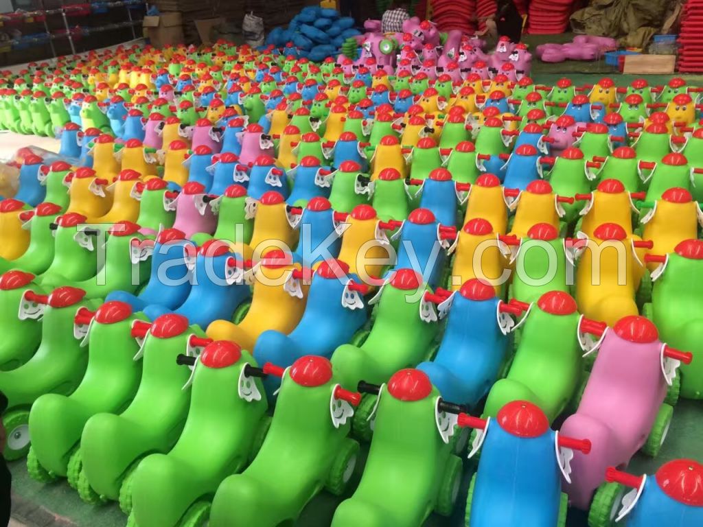 2016 Newest plastic children playground slide funny indoor plastic toys