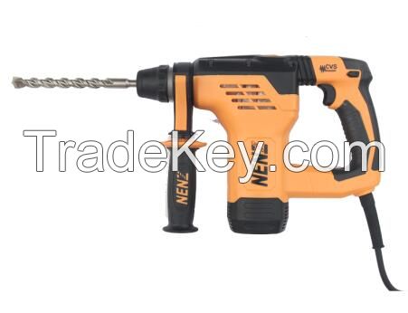 NENZ NZ30 800W power tool 2.4M 1-3/16"inch 3 functions SDS-Plus corded home used rotary hammer