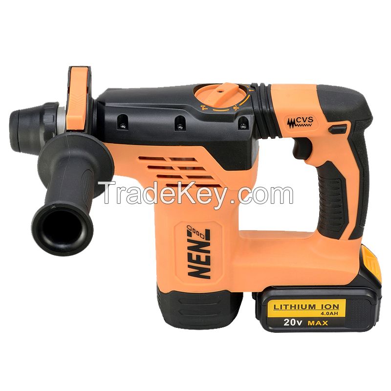 NENZ NZ-80A 600W rotary hammer 1-3/16&quot; orange and black compact design SDS plus cordless power tool