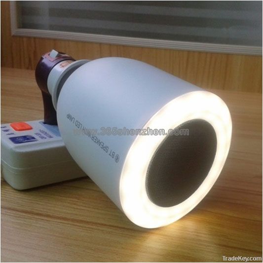 bluetooth speaker with led lamp