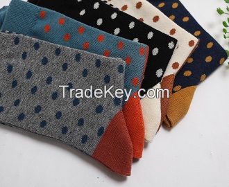 MKMJ Men Sports Socks Cotton Socks free size Mix 5 colors/box 