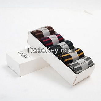 MKMJ Men Sports Socks Cotton Socks free size Mix 5colors/box