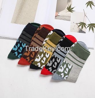 MKMJ Men Sports Socks Cotton Socks free size Mix 5colors/box