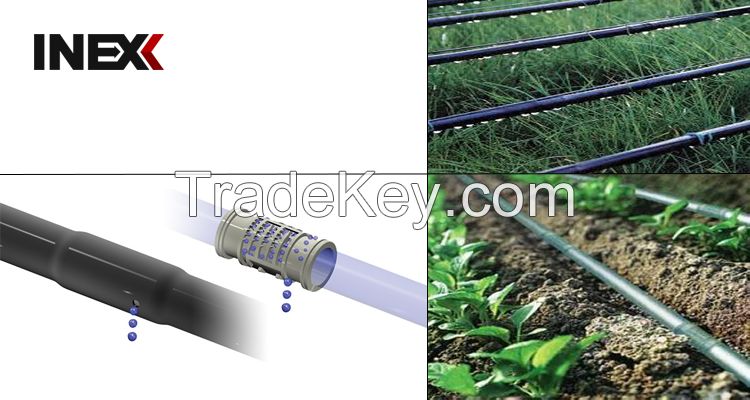 Drop irrigation pipe