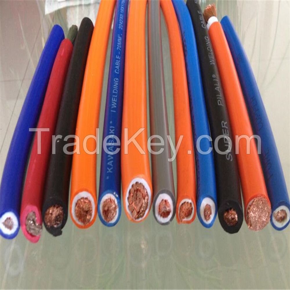 120 sqmm copper welding cable YH YHF model rubber welding cable