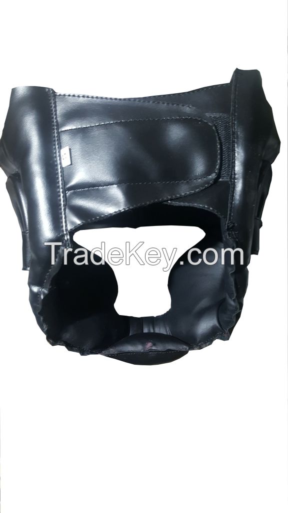 Pure Leather Custom Head Guard