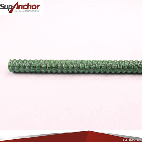 SupAnchor mining roof support Self-Drilling FGRP hollow rock bolt