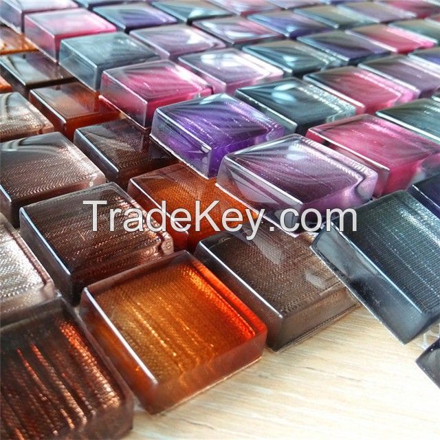 glass mosaic tile rainbow