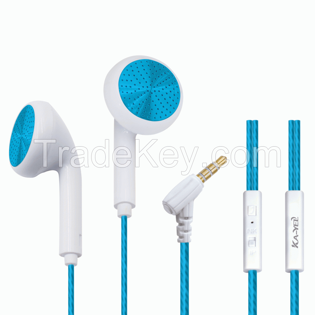 Universal 3.5mm Metal Perfume Earphone With Mic (k01)