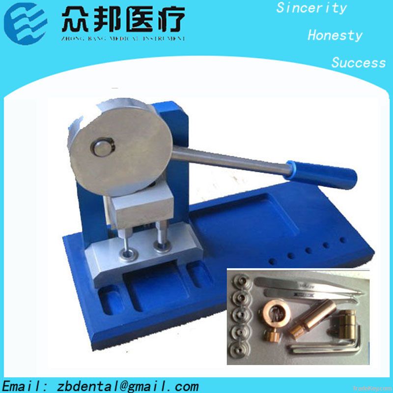 Dental bearing changing machine