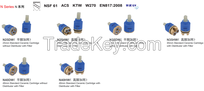 35mm Standard Ceramic Cartridge for faucet