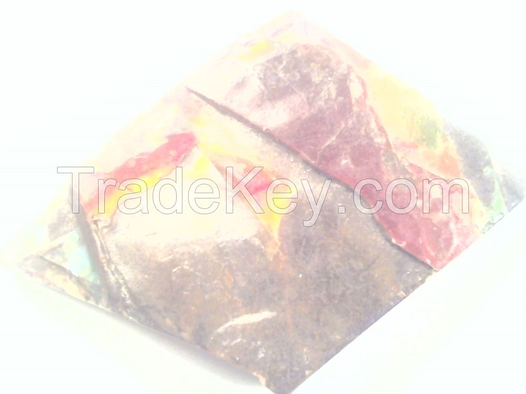 50.00CT. AMMONITE RAINBOW DIAMOND CUT SLAB