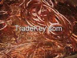 99.9 millberry copper wire scrap 