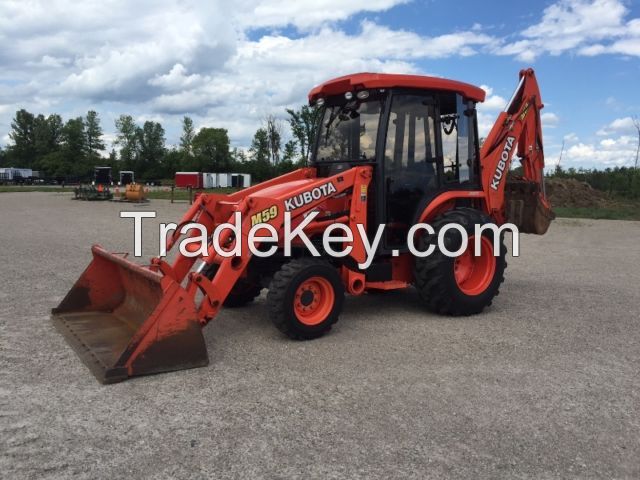 KUBOTA M59 BACKHOE LOADER