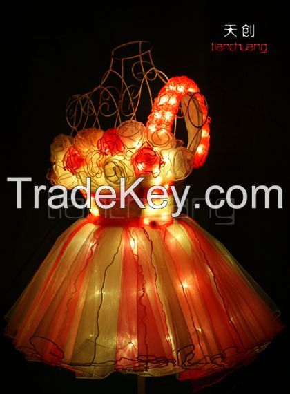 Led Dance Dress Costume