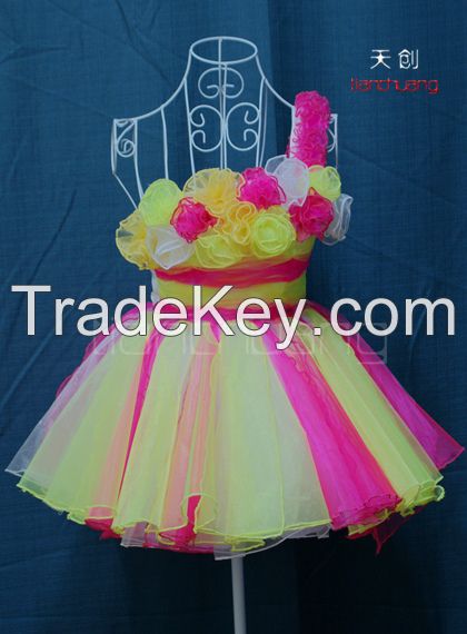 Led Dance Dress Costume