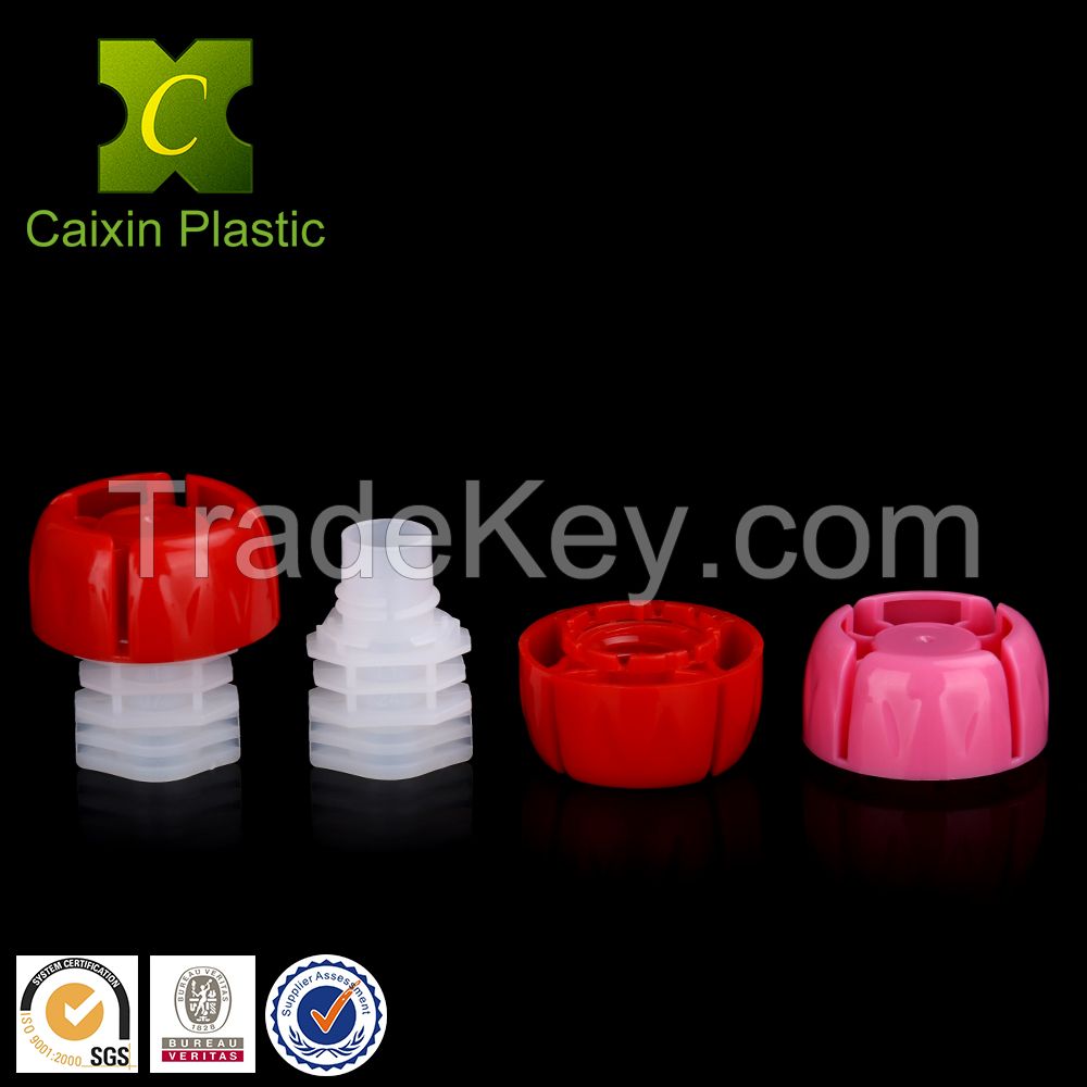 plastic spouts manufacturer, child proof liquid pouch spout