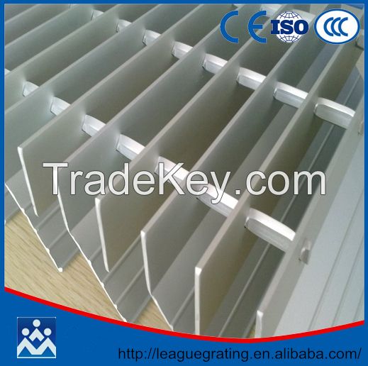 metal aluminum grating for industrial platform ceiling