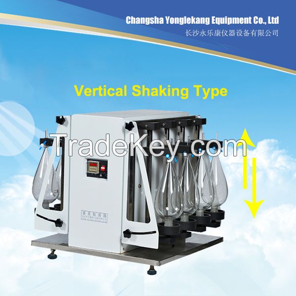 Laboratory Liquid Liquid Extractor Vertical Shaking Agitator Shaker