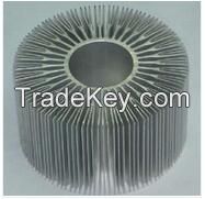 Anodizing CPU Cooler Aluminum Extruded Cross Cutting Heat Sink