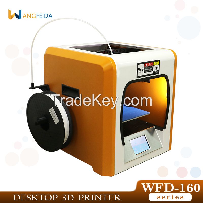 WFD-160 Small Single Extruder Desktop 3D Printer