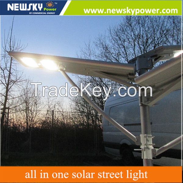 app bluetooth all in one solar street light