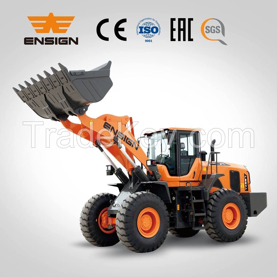 ENSIGN YX656 Wheel Loader with Shangchai engine(5ton, 3.0m3)