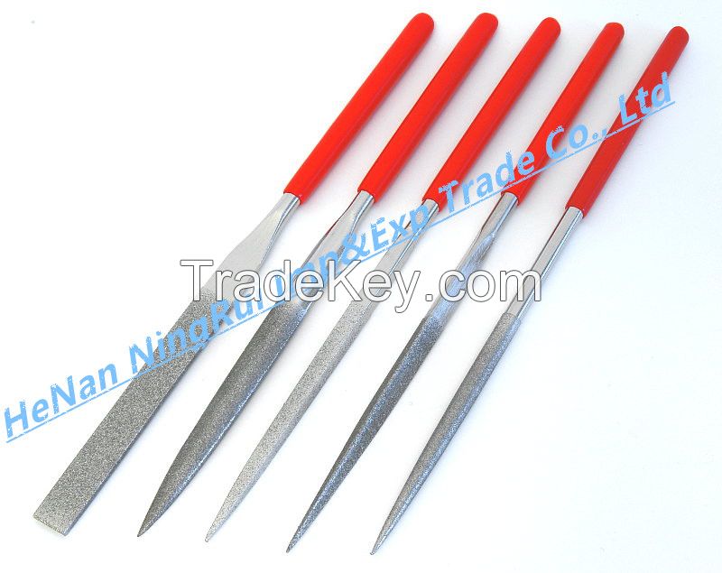 electroplated diamond needle file