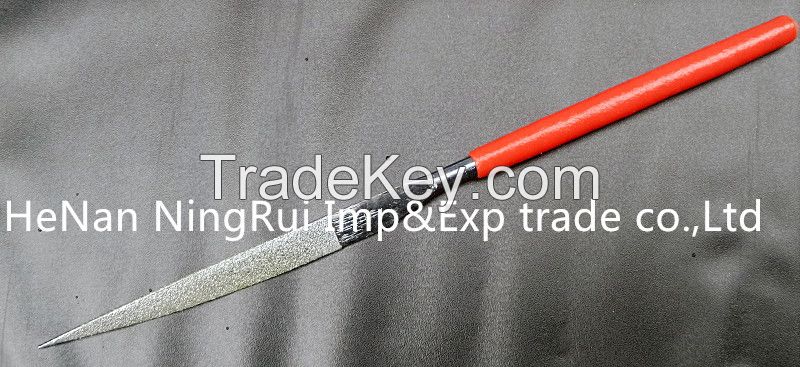 electroplated diamond needle file