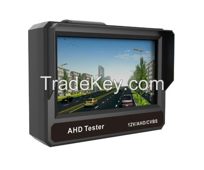 NEW 4.3 inch LCD AHD camera tester CCTV tester monitor AHD2.0 1080P Analog camera tester 12V 