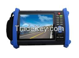 7 inch IP camera tester CCTV tester monitor ip analog cameras testing cable scan ip revise onvif PTZ 