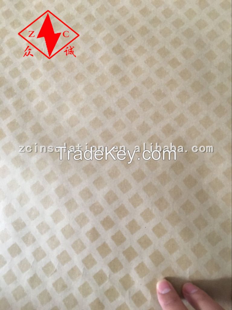 Diamond dotted DDP electrical insulating paper