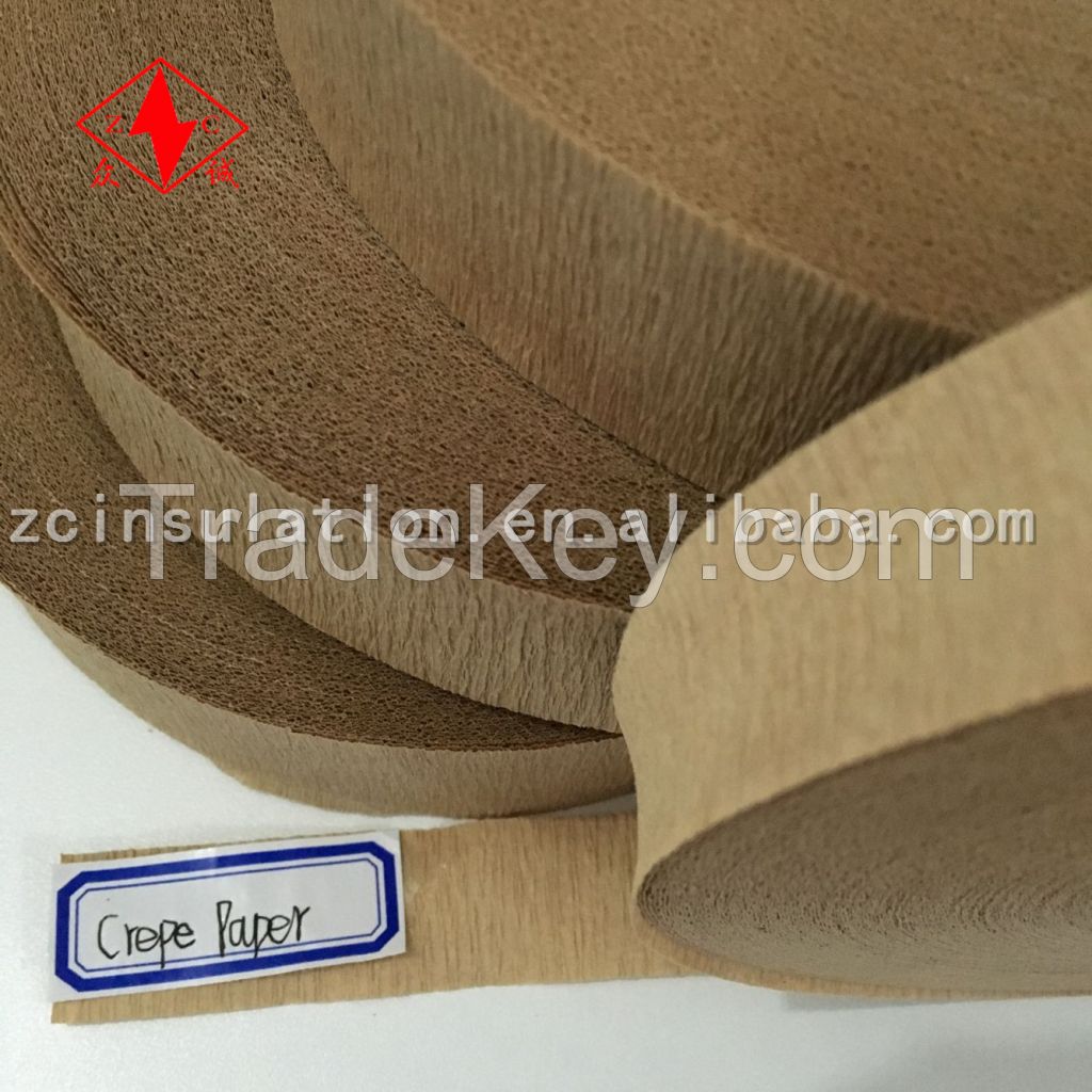 High quality Insulation Crepe Paper for Oil -Transformer