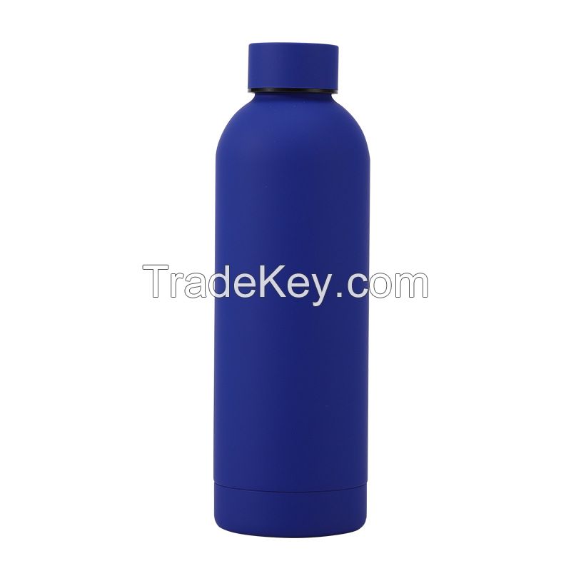 Customized logo 11/16/24/32oz gym sport metal bottles sublimation stainless steel vacuum flasks thermos drinking water bottle