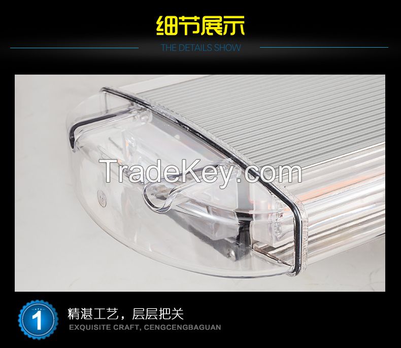 Led Warning Light Led Beacon Cob Strobe Light 220w 12v 24v