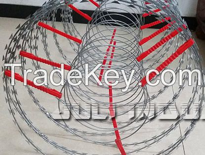 BTO22 electric concertina razor barbed wire 