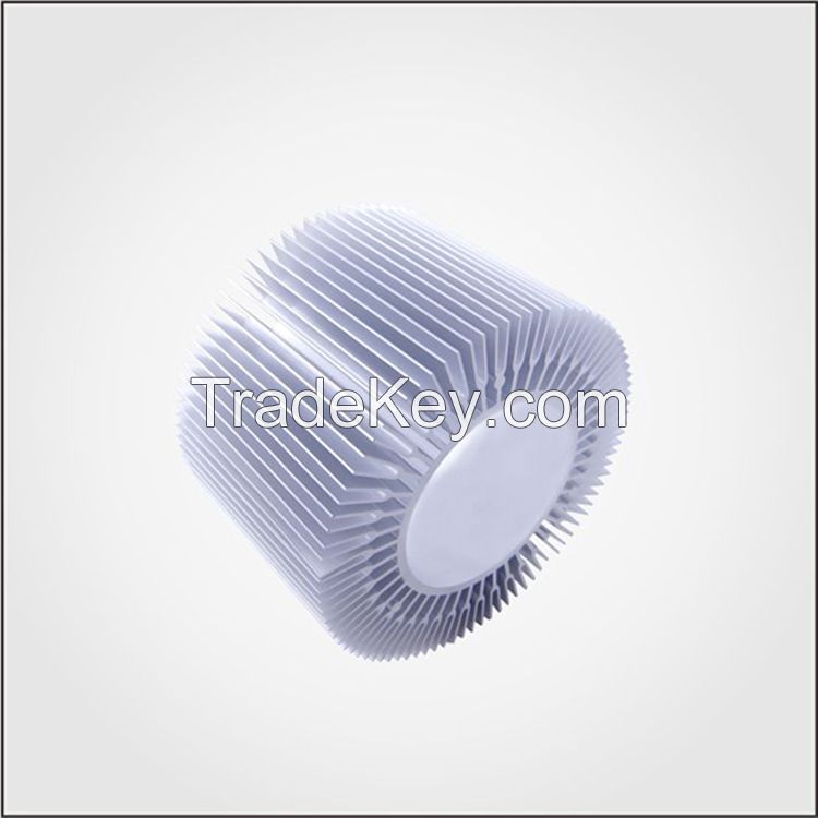 6000 series extruded aluminum profile pin fin led heat sink