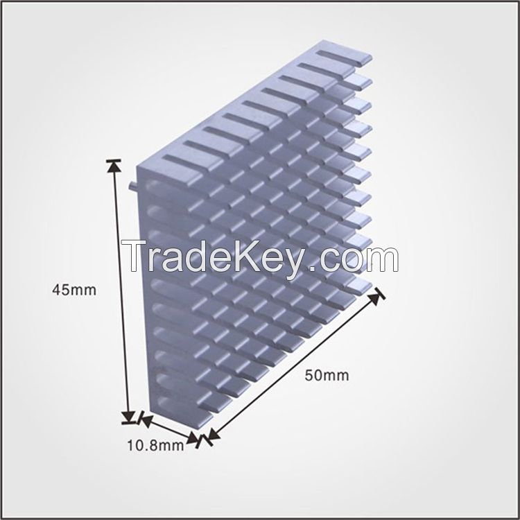 high performance aluminum profile fin heat sink