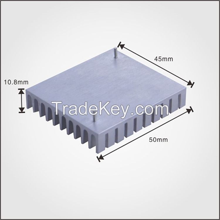 high performance aluminum profile fin heat sink