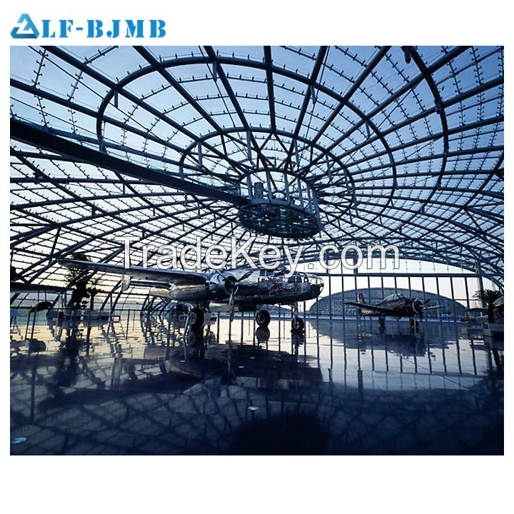 Easy Install Long Span Aircraft Hangar For Sale