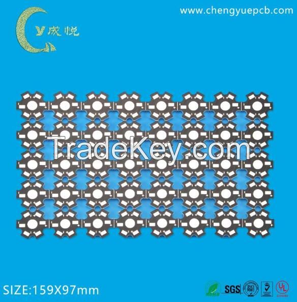 China aluminum pcb manufacturer 1w 3w cree led pcb