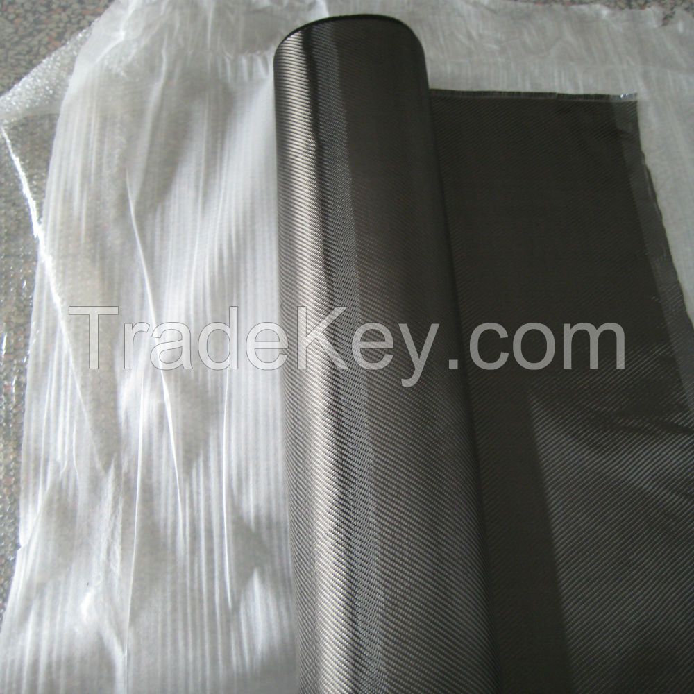 Toray 3K conbon fiber fabric/cloth  240gsm  Twill 150cm wide high strength for auto parts, sport equipment