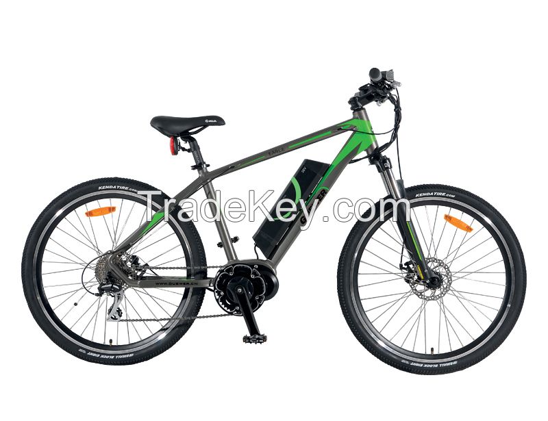 New design electric mountain mid-drive bicycle middle motor