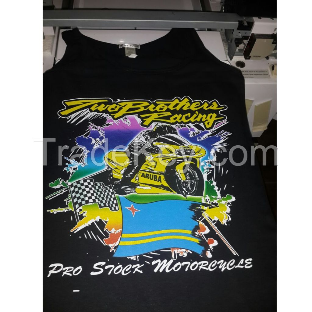 personalized textiles T shirt printer fabric printing machine with free RIP software