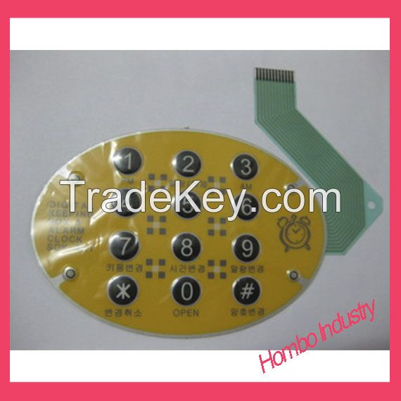 PET Material Membrane Switch