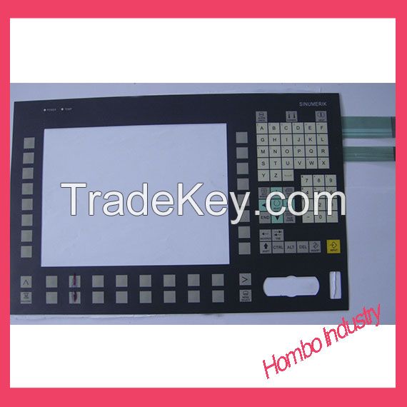 Shield/Flat/Embossed Push Button Keypad Membrane Switch with LCD Window