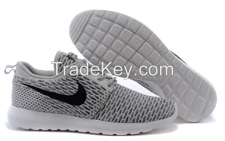 Wholesale Nike Roshe Running Shoes or Women and Men, White Black High Quality Sneakers Outdoor Shoes Breathable Lightweight Jogging Shoes