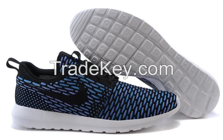 Wholesale Nike Roshe Running Shoes or Women and Men, White Black High Quality Sneakers Outdoor Shoes Breathable Lightweight Jogging Shoes