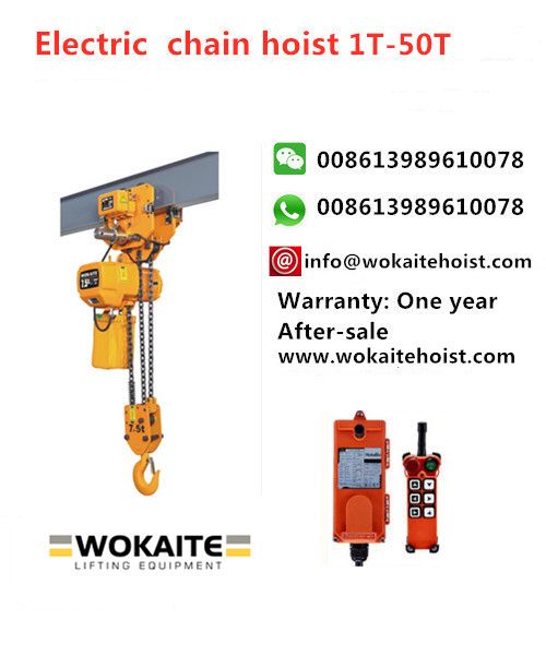 wokaite Kito type  7.5T electric chain hoist