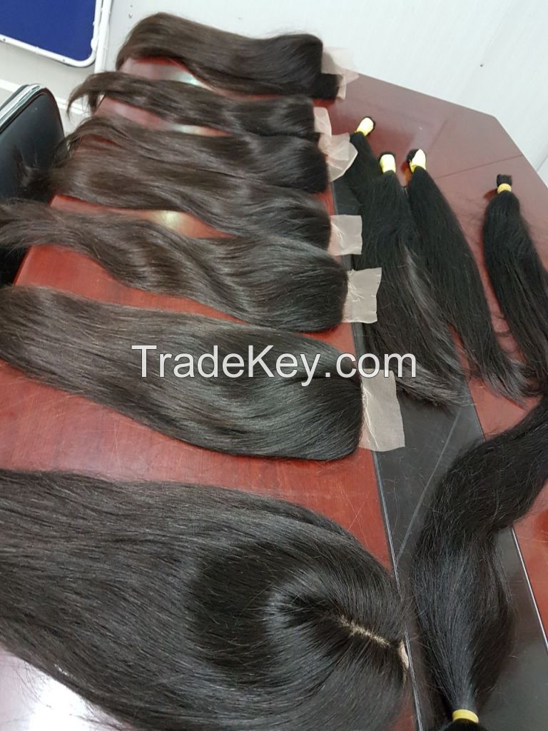 BEST QUALITY VIETNAMESE HAIR Single Weft Clip-in Hair Extensions